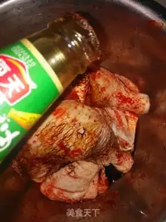 Make A duck-legged chicken wing in Orleans step 7
