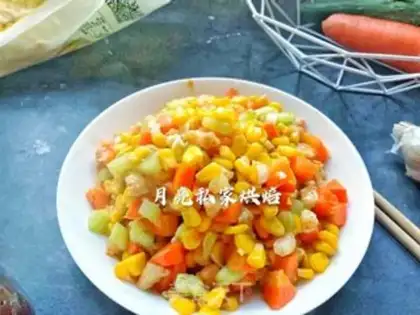 Make Corn-cracked shrimp step 6