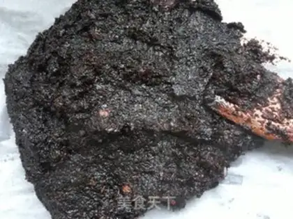 Make Rose black ginger date cream step 17