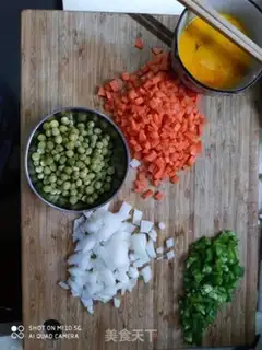 Make Egg fried rice step 0