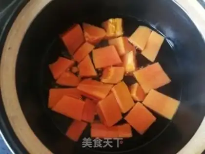 Make Sweet papaya step 5