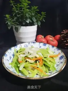 Make Celery makes fresh lilies step 7