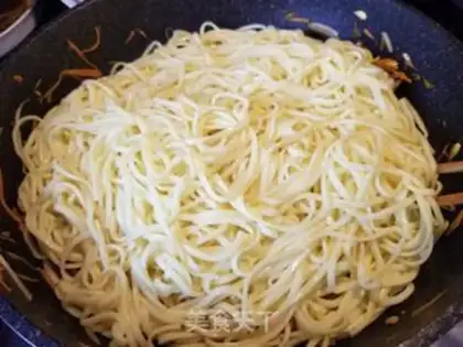 Make Three pieces of noodles step 10