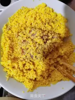 Make Rice powdered chicken step 4