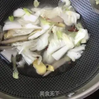 Make Pickle cabbage and yellowfish step 6