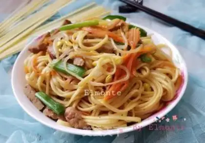 Make Three pieces of noodles step 14