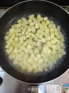 Make Milk apple soup step 3