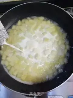 Make Milk apple soup step 4