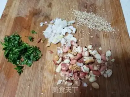 Make Cold rice line step 0