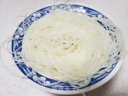 Make Cold rice line step 1