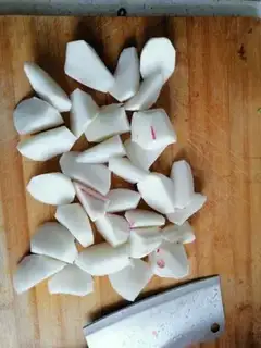 Make Radish meat step 1