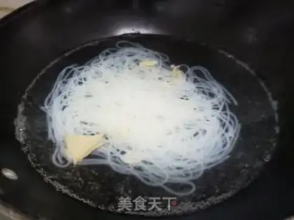 Make Cold rice line step 2