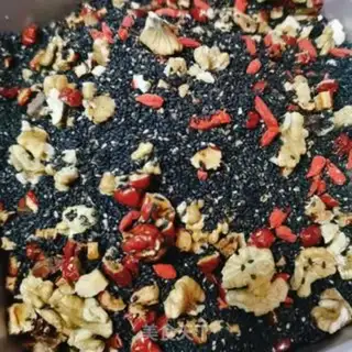 Make Sesame sugar step 4