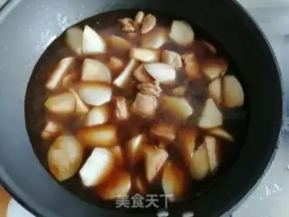 Make Radish meat step 6