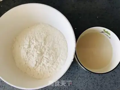 Make Big meat bun step 0