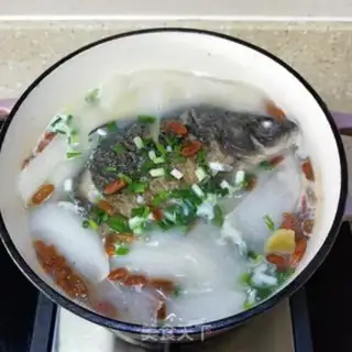 Make Squid radish soup step 11