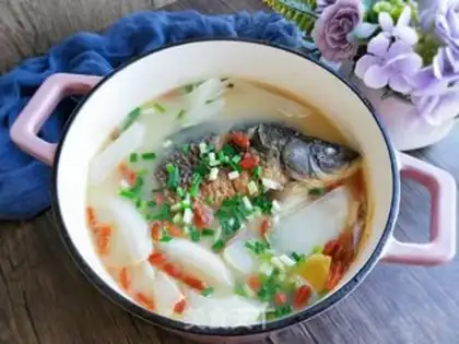 Make Squid radish soup step 12