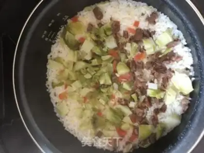Make Blue carrot and sausage step 4