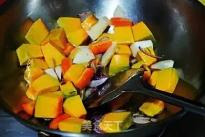 Make Potato stew pumpkin step 2