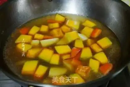 Make Potato stew pumpkin step 3