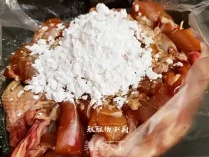 Make Puffed chicken step 5