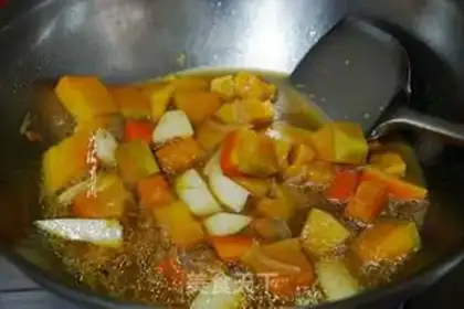 Make Potato stew pumpkin step 4