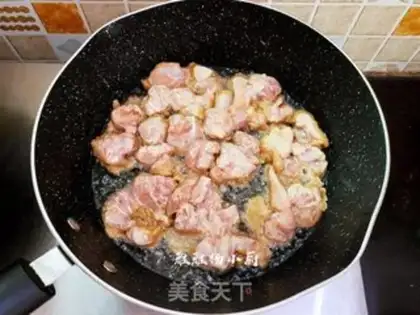 Make Puffed chicken step 6