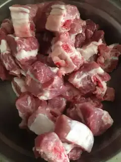 Make Blackwood evaporated ribs step 1