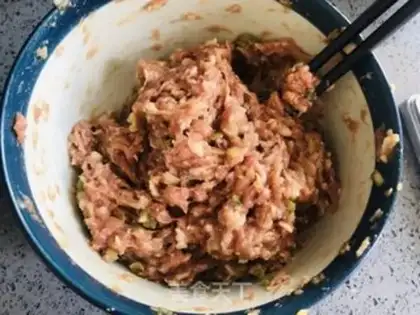 Make Big meat bun step 9