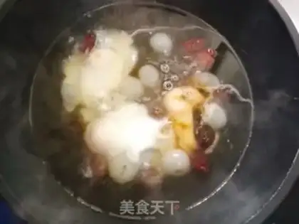Make Cinnamon egg red sugar step 5
