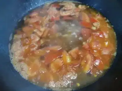 Make Tomato fat cow step 3