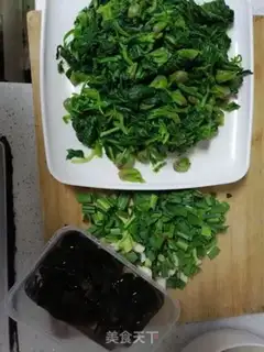 Make Wood and spinach step 0