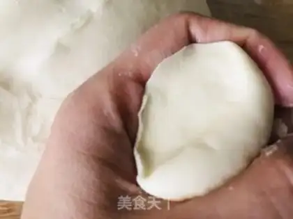 Make Big meat bun step 14