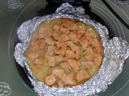 Make Chicken potatoes, New Orleans step 17