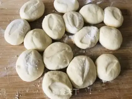 Make Big meat bun step 15
