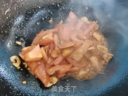 Make Cheese and shrimp step 1