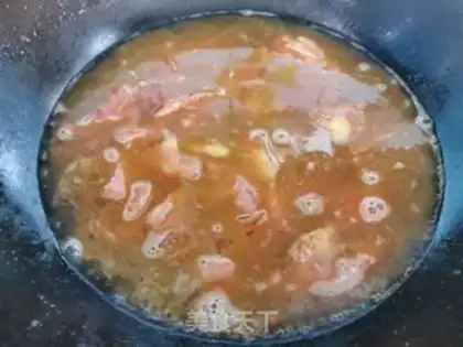 Make Cheese and shrimp step 2
