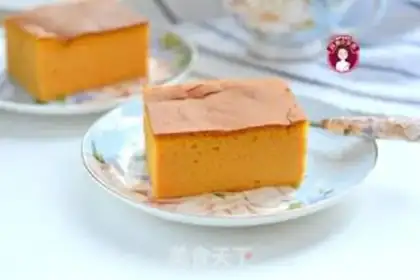 Make Pumpkin mackerel cake step 13