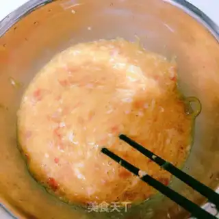 Make radish omelet step 5
