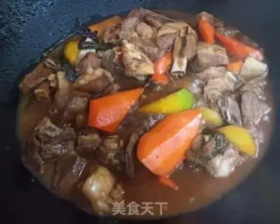 Make Carrot lamb stew step 6