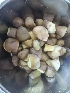 Make Northeast special potato step 0