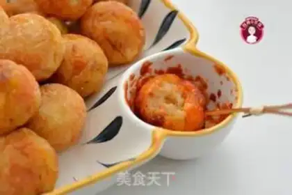 Make Pumpkin carrot and rice balls step 9