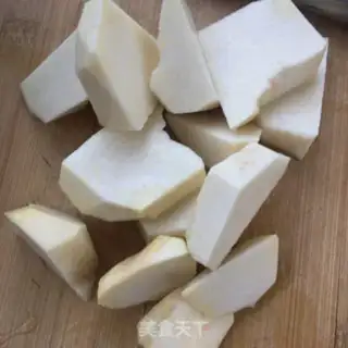 Make Potato chicken step 1