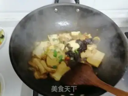 Make Egg roast tofu step 7