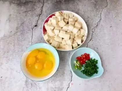 Make Egg tofu step 0