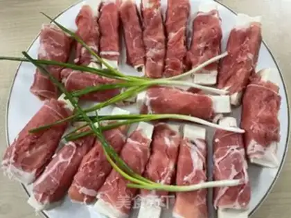 Make Lamb roll tofu step 2