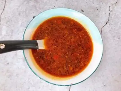 Make The radish gravy step 13
