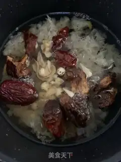 Make ♪ Peach and gel ♪ Silver Ear Lotus soup step 3