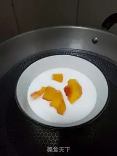 Make Ice melon milk step 3