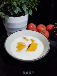 Make Ice melon milk step 4